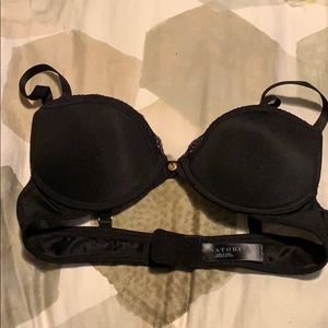 Natori black bra size 34A NWT